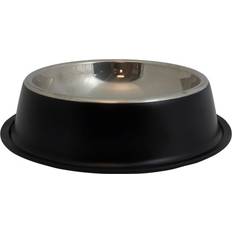 Pet Zone Matskål Hund Stål Svart Ø26 cm