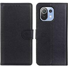 Xiaomi mi 11 lite 5g MTP Products Xiaomi Mi 11 Lite 5G Pung med Magnetisk Lukning Sort