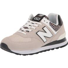 New Balance 574 - Women Shoes New Balance 574 Leopard Womens Grey Trainers