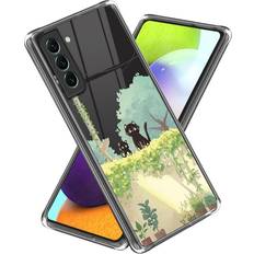 Samsung Galaxy S23 Mobilcovers INCOVER Samsung Galaxy S23 Fleksibelt Gennemsigtigt Cover m. Print To Katte