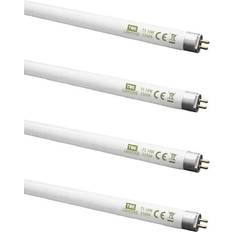 TBE Lighting T5 14w Fluorescent Tube Lamps 549mm CFL Bulbs G5 2-Pin Base Fittings T5 High Efficiency Lamps, Cool White 4000-4500K 4-Pack