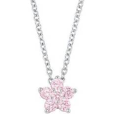Grace Halsband Grace Silverhalsband rosa stjärna