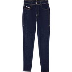 Diesel 1984 Slandy High Super Skinny Jeans - Blu Scuro