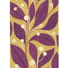 Wallpapers Ohpopsi Berry Dot Mulberry GRA50132W