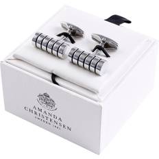 Silverpläterad Manschettknappar Amanda Christensen Cufflinks Herr Stl One Size - Silver