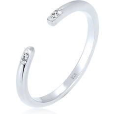 Elli Ring Silberfarben Glass für Damen One