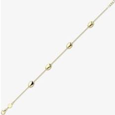 Gold Bracelets 9ct Gold Pebble Chain Bracelet CN006-07