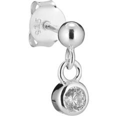 Crystal Stud Silver Ørestikker hos Magasin Sølv