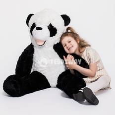 TeddyWay Stor Panda, Gosedjur, Leksak, 130 Cm, Vit, Vovo