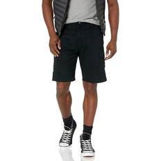 Wrangler Men Shorts Wrangler Authentics Herren Cargo-Shorts, klassisch, Relaxed Fit, schwarzes Twill