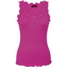 Rosemunde Classic Silk Top - Deep Fuchsia