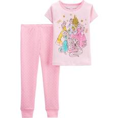 Girls Pajamases Children's Clothing Carter's Girl's Disney Princess Pajamas - Pink (194133723094)