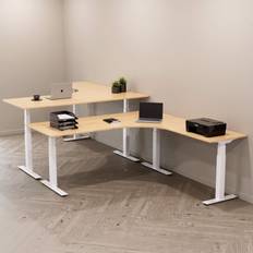 Direkt Interiör Bord Direkt Interiör Höj Sänkbart Hörnskrivbord Premium 160x200 cm Skrivbord