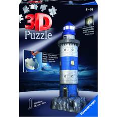 Classic Jigsaw Puzzles Ravensburger Ravensburger Lighthouse Night Edition 216 Piece 3D Jigsaw Puzzle for Kids and Adults Easy Click Technology Means Pieces Fit Together Perfectly