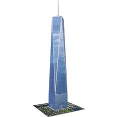 Classic Jigsaw Puzzles Ravensburger Ravensburger One World Trade Center NY 216 Piece 3D Jigsaw Puzzle for Kids and Adults Easy Click Technology Means Pieces Fit Together Perfectly