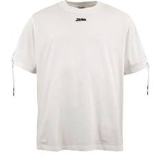 Jean Paul Gaultier White 'The Lace-Up JPG' T-Shirt