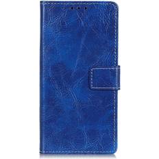 Samsung Galaxy A40 Mobiletuier MAULUND Samsung Galaxy A40 Blankt Læder Flip Blå