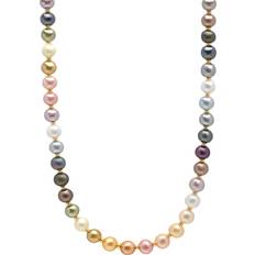 Nialaya Halskæder Nialaya Pastel Pearl Necklace With Gold Plating Halskæder hos Magasin Pearl