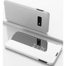 Skal-man Samsung Galaxy S10E Fodral View Cover Silver