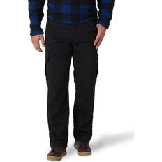 Wrangler Trousers Wrangler Men's Fleece Lined Cargo Pant - Black