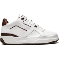 Just Don Courtside Low "White/Burgundy" sneakers unisex Calf Leather/Rubber/Fabric