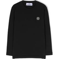 Stone Island Tops Stone Island Stone Island Junior Compass-patch cotton T-shirt kids Cotton yrs Black