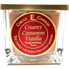 Circle E Candles E Creamy Cinnamon Vanilla Scented Candle