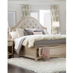 Bed Frames Tufted King Bed with Drawers