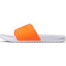 Nike Orange Slides Nike Benassi JDI Print Slide - Total Orange