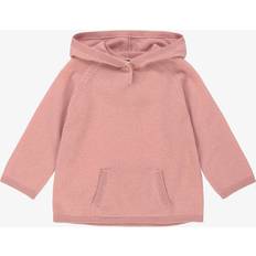 Girls Knitted Sweaters Children's Clothing Bonpoint Girls Pink Cashmere Hooded Sweater month