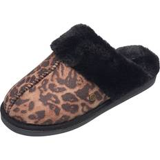 Nine West Scuff Slippers For Women - Leopard