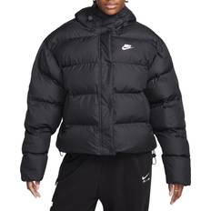 Nike Women's Puffer Jacket Sportswear Black/White Black/White