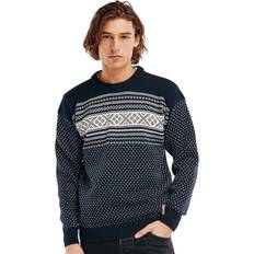 Dale of Norway Valloy Sweater - Navy/Offwhite