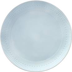 Aida Relief middagstallerken porcelæn lyseblå Asiet 27cm