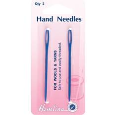 Hemline Plastic Yarn Needles 2 Pack