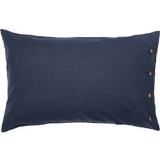 Lin Taies d'oreiller Morris & Co 'Pure Linen Cotton' Standard Pillow Case Blue