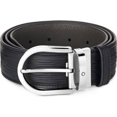 Montblanc 35mm Leather Belt Black One size