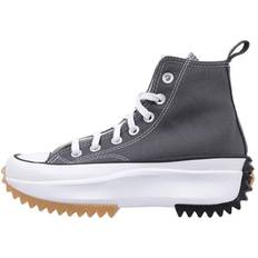 Converse Womens Run Star Hike Hi Womens Shoes Gray/Black/White