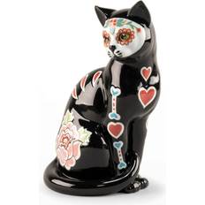 Lladro Prydnadsfigurer Lladro Catrina Cat Porcelain Multi Figurine