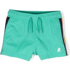 Spandex Swim Shorts K-Way Way Kids stripe-detailing swim shorts kids Spandex/Elastane/Polyamide/Polyester yrs Green
