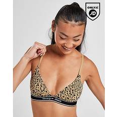 Tommy Jeans Leopard Print Bra, Brown