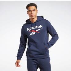 Reebok Man Truien Reebok Identity Fleece Hoodie - Navy/Koraal/Wit