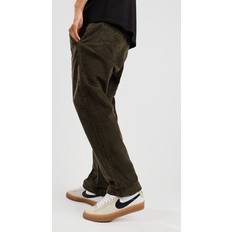 Pana Pantalones Reell Reflex Loose Chino Pantalones verde - Dark Green Cord