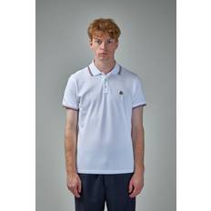 Denim Polo Shirts Moncler SS Polo White