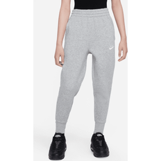 Nike Pants Nike Sportswear Club Fleece passgenaue Hose mit hohem Taillenbund für ältere Kinder Mädchen Grau