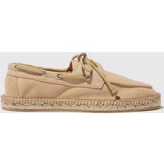 Beige - Uomo Espadrillas Scarosso Felipe Beige Suede Mann Espadrilles Beige Veloursleder