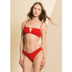 Rosso Bikini Maaji Bikini Pezzo Sopra - Multicolore