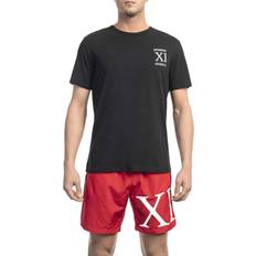 One Size T-shirts Bikkembergs Bomuld T-Shirt Black