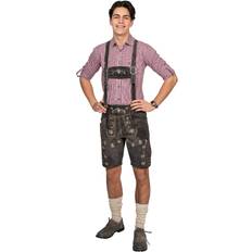 Lederhosen Antracitgrå