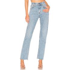 Donna - Oro Jeans Agolde Cherie High Rise Straight - Blue